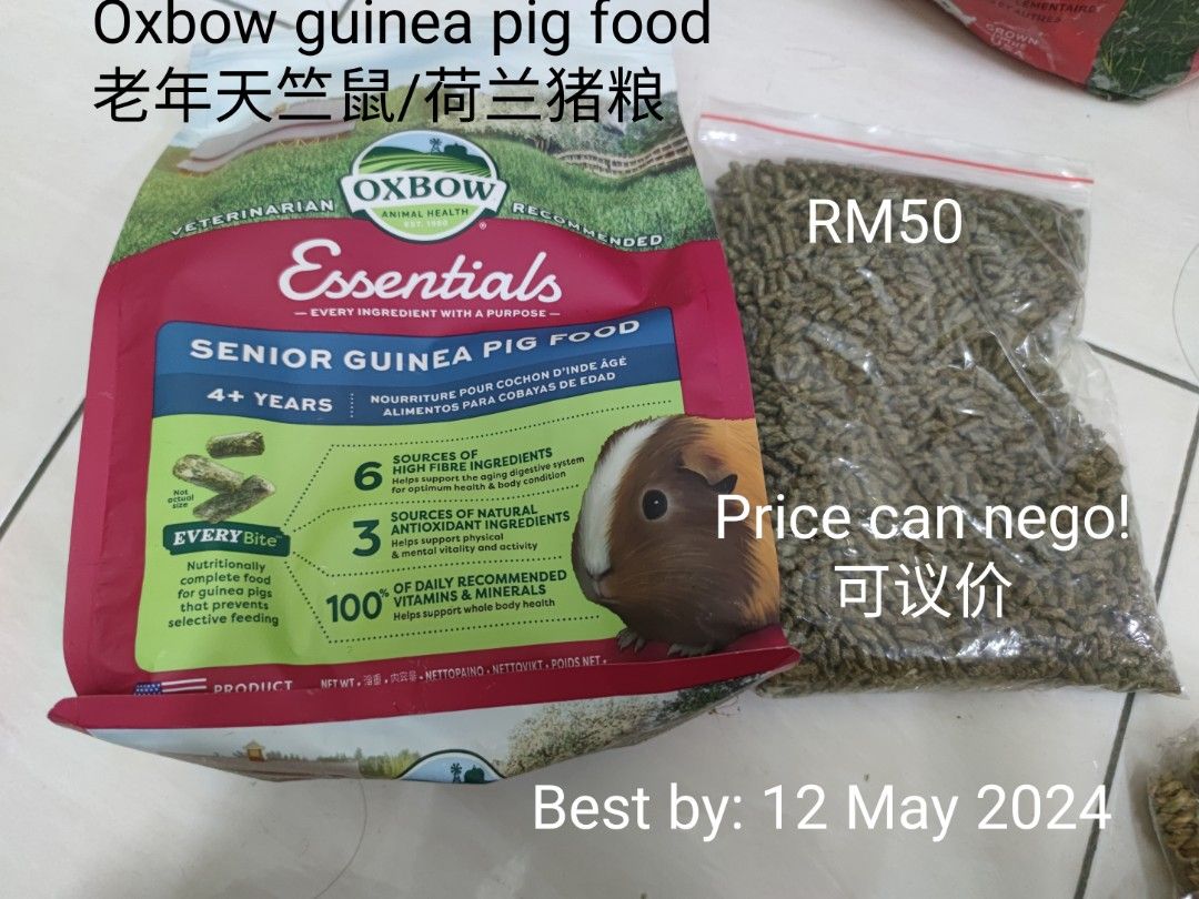 Oxbow Guinea Pig Food A Comprehensive Guide